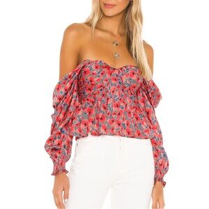 House of Harlow Poppy Blouse
